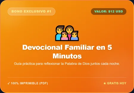 Bono 1: Devocional Familiar en 5 Minutos